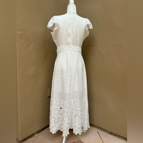 Veronica Beard White Maxi Dress (professionally altered) - Picture 3 of 15